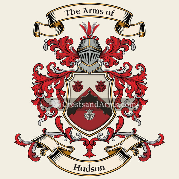 The Hudson coat of arms