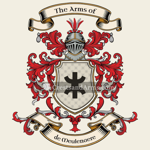 The de Meulenaere coat of arms
