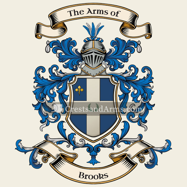 The Brooks coat of arms