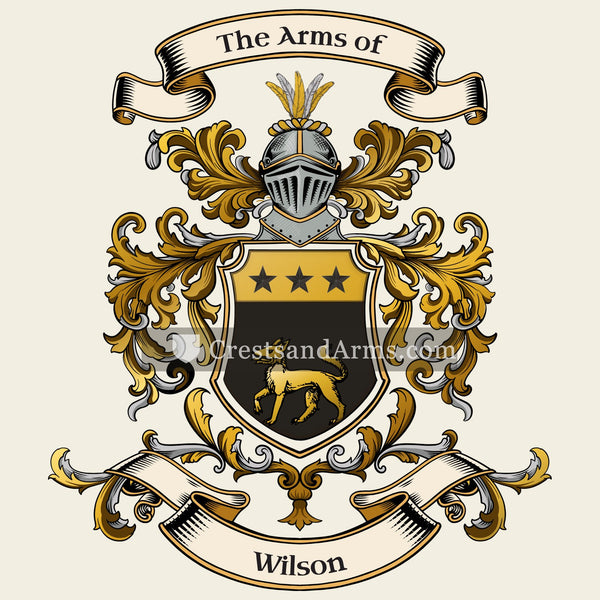 The Wilson coat of arms