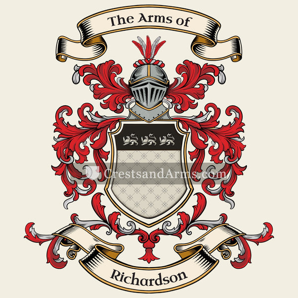 The Richardson coat of arms