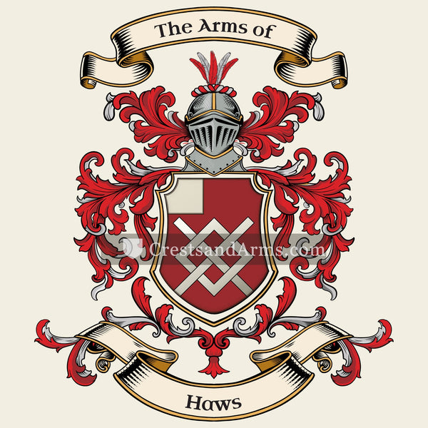 The Haws coat of arms