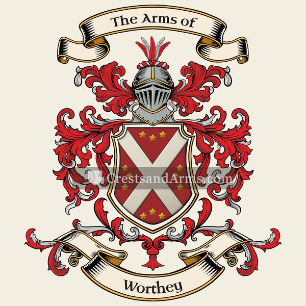 The Worthey coat of arms