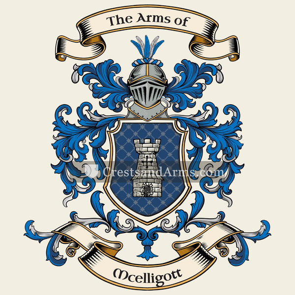 The Mcelligott coat of arms