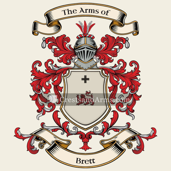 The Brett coat of arms