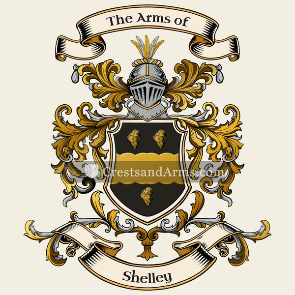 The Shelley coat of arms
