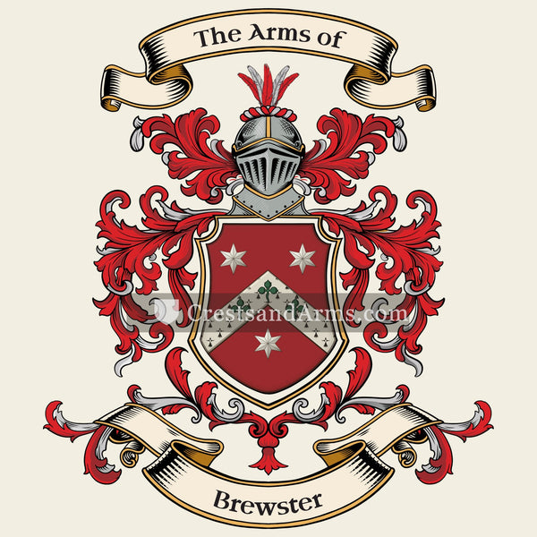 The Brewster coat of arms