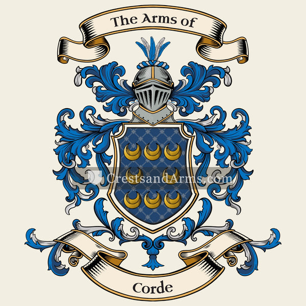 The Corde coat of arms