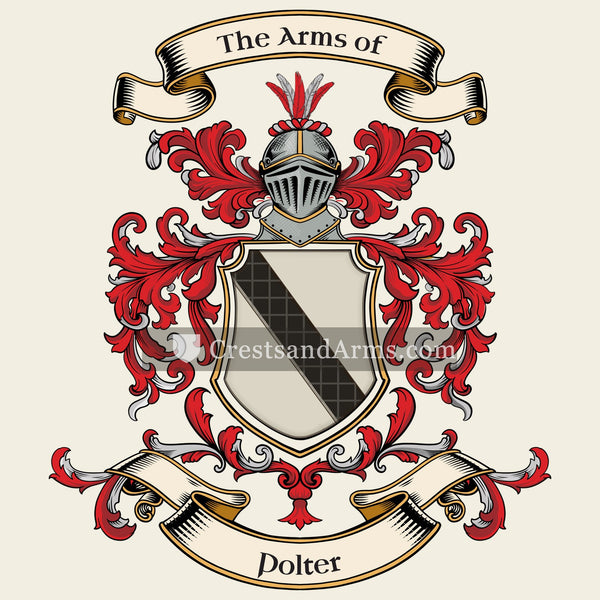 The Polter coat of arms