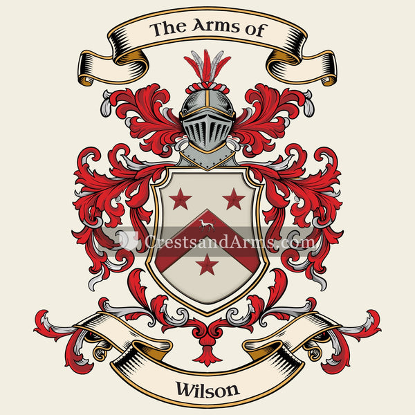 The Wilson coat of arms