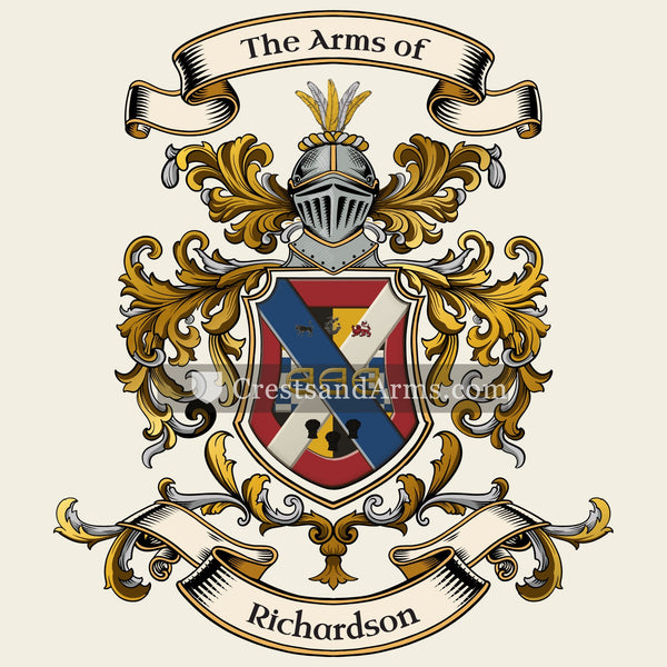 The Richardson coat of arms