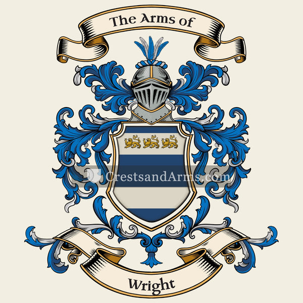 The Wright coat of arms