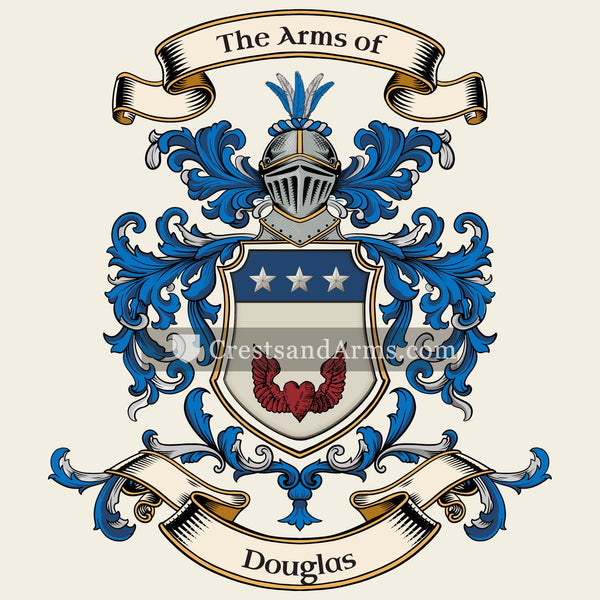 The Douglas coat of arms