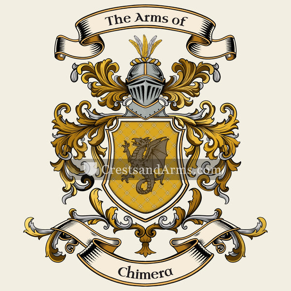 The Chimera coat of arms
