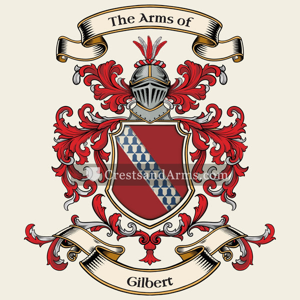 The Gilbert coat of arms