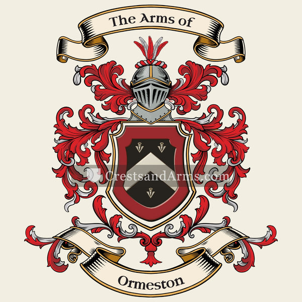 The Ormeston coat of arms