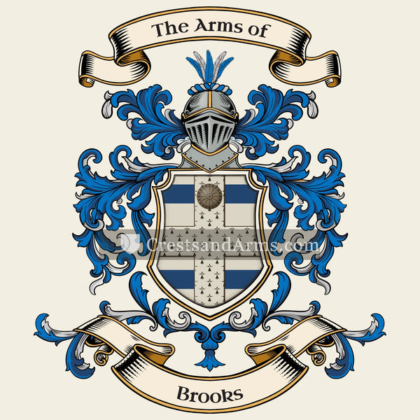 The Brooks coat of arms