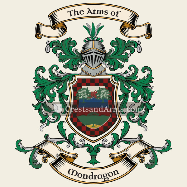 The Mondragon coat of arms