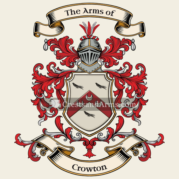 The Crowton coat of arms