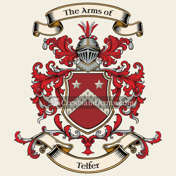 The Telfer coat of arms