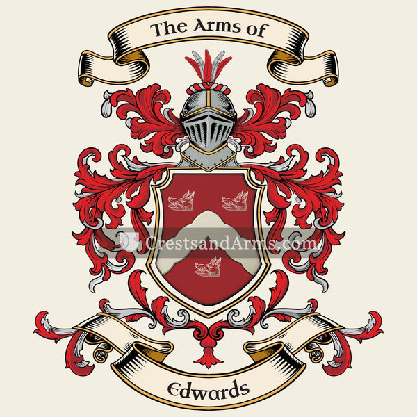 The Edwards coat of arms