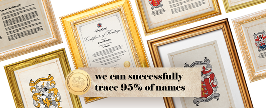 Certificate of Heritage for Pamela