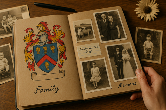 Coat of Arms Scrapbooking: Combine History, Craft, and Storytelling
