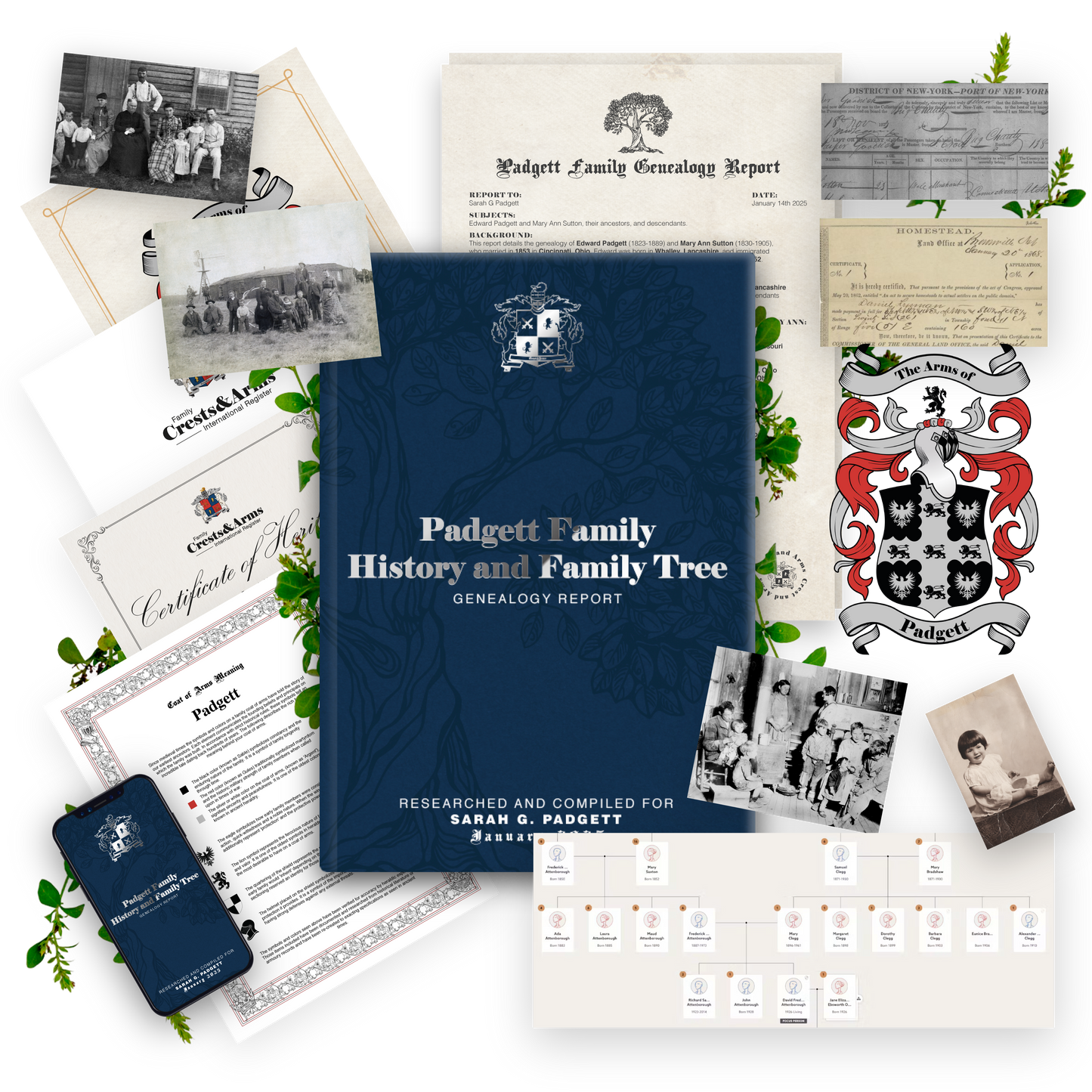 Family History & Genealogy - Heritage Package