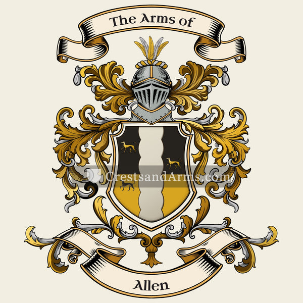 The Allen coat of arms