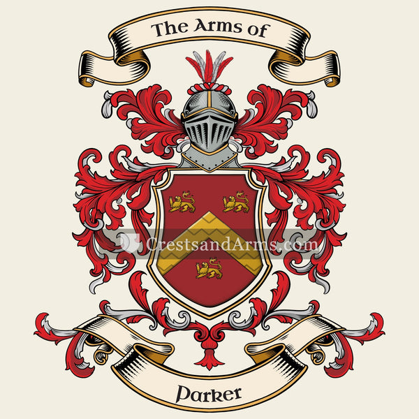 The Parker coat of arms