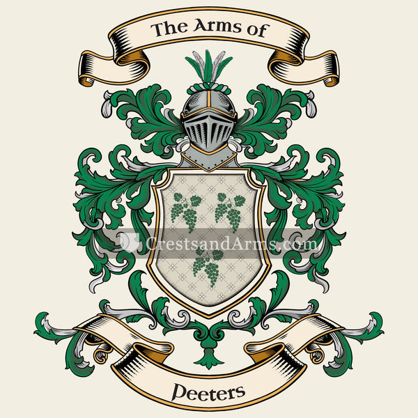 The Peeters coat of arms