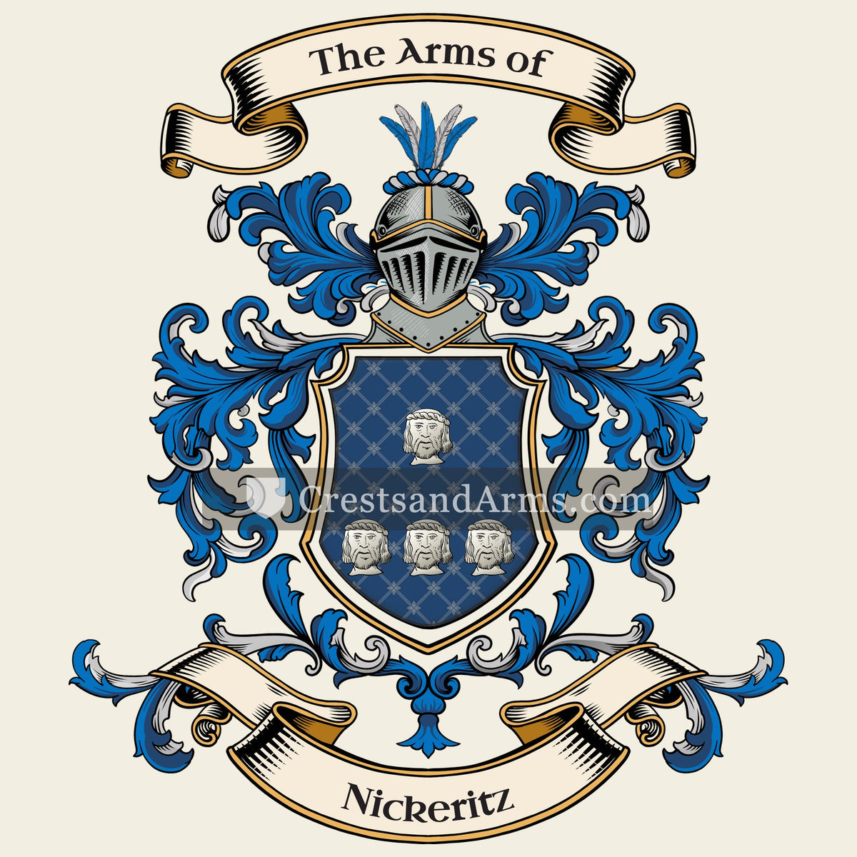 The Nickeritz arms on the coat of arms — digital pack