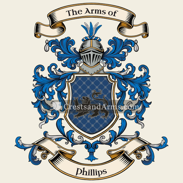 The Phillips coat of arms