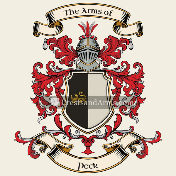 The Peck coat of arms
