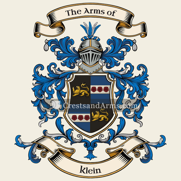 The Klein coat of arms