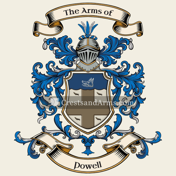 The Powell coat of arms