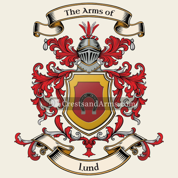 The Lund coat of arms