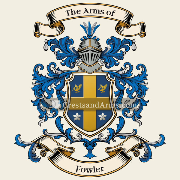 The Fowler coat of arms