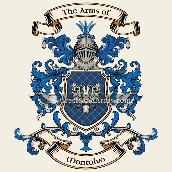The Montalvo coat of arms