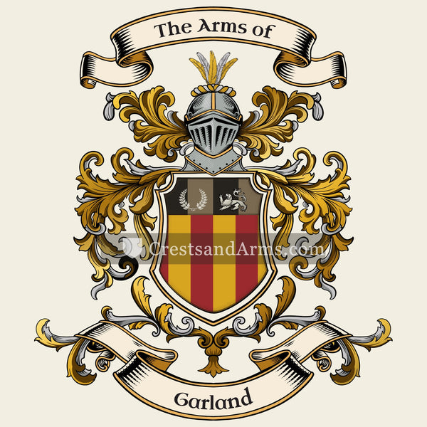 The Garland coat of arms