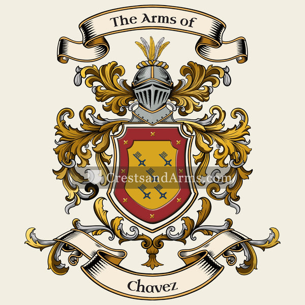 The Chavez coat of arms