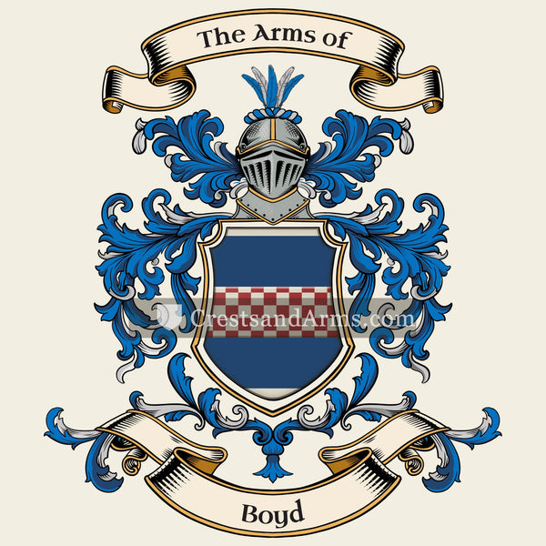 The Boyd coat of arms
