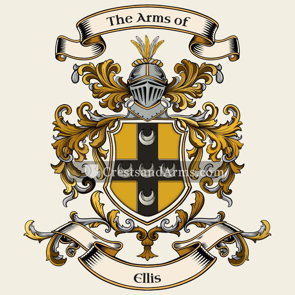 The Ellis coat of arms