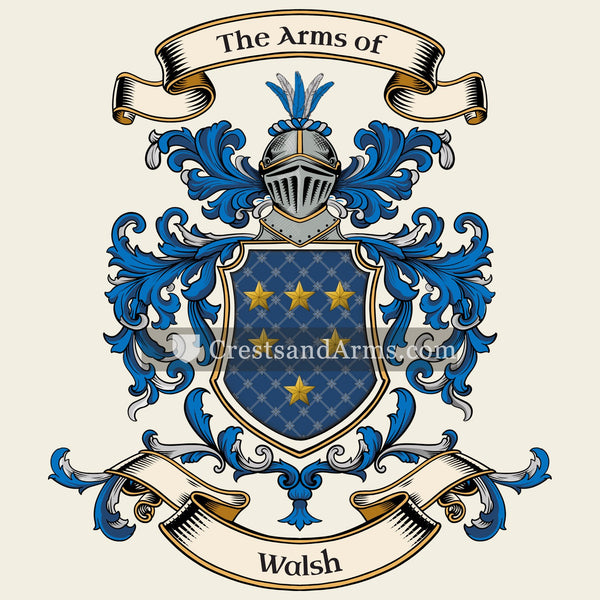 The Walsh coat of arms