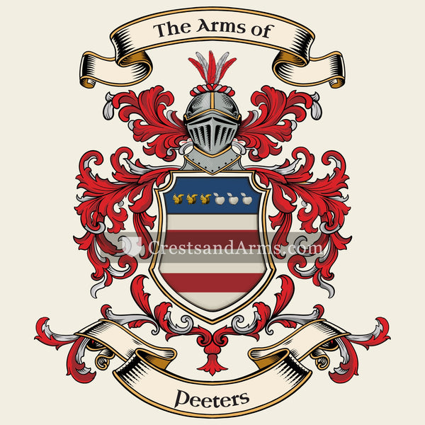 The Peeters coat of arms