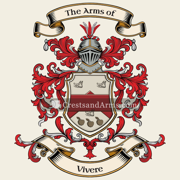 The Vivere coat of arms
