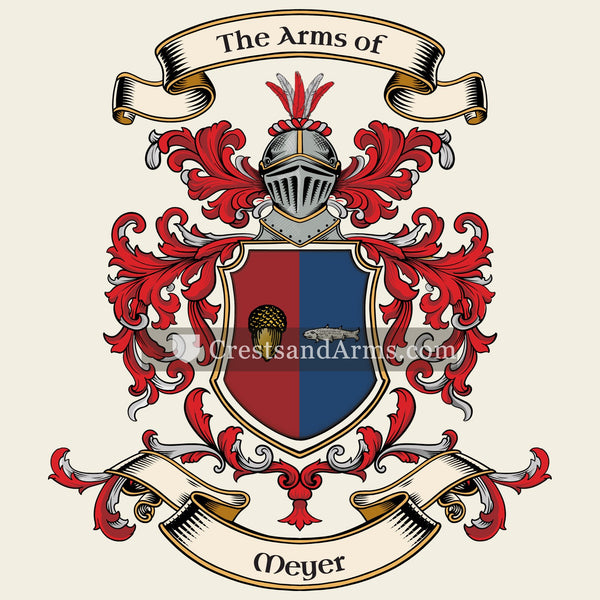 The Meyer coat of arms
