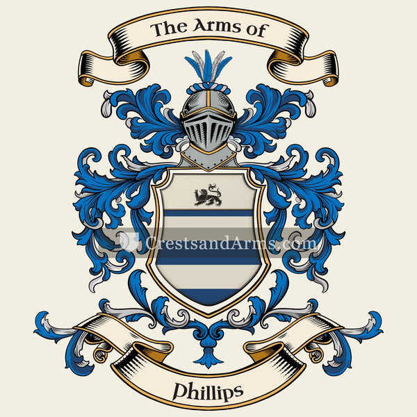The Phillips coat of arms