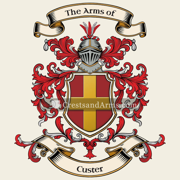 The Custer coat of arms