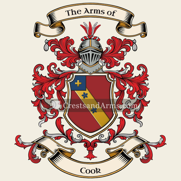 The Cook coat of arms